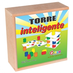 Torre Equilíbrio Jogo Com 54 Peças Em Madeira MDF 735 - JUNGES - Jogos  Educativos - Magazine Luiza