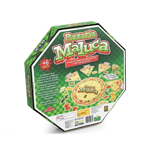 JOGO PIZZARIA MALUCA - GROW - 1283