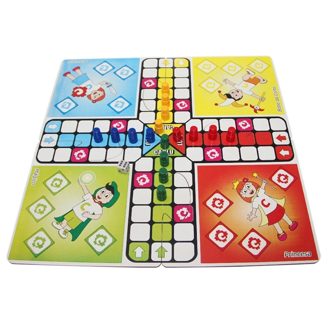 JOGO LUDO - CARLU - 1604