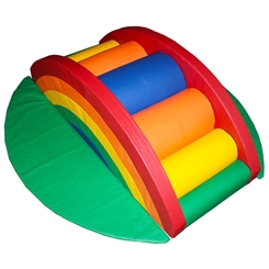 Jogo de amarelinha de plástico macio colorido infantil, brinquedos  educativos de jardim interior e exterior (Color : Diameter, Size : 38cm)